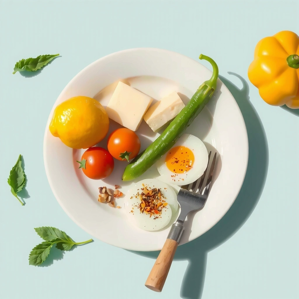 Cuisine moderne avec légumes frais