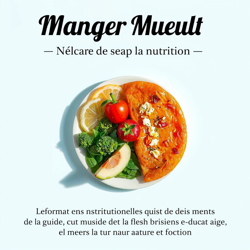 Illustration éducative sur la nutrition